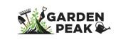 Logo for Garden Peak, depicting a green plant icon, symbolizing a flourishing garden..