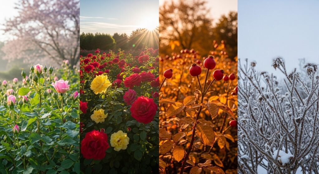 Seasonal Characteristics of Roses: Expert Care & Tips Guide