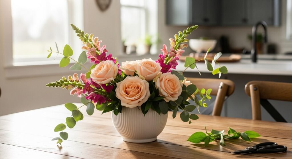 The Best Way for Arranging Flowers. A Modern Beginner Guide