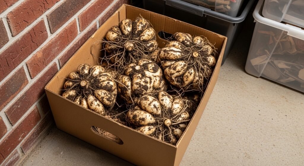 Tuber Storage Dahlia Storage Guide: How Do You Keep Tubers Safe in Winter? - Garden Peak