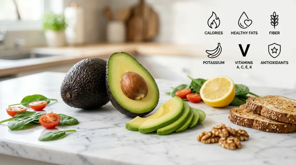 Avocado Nutrition Facts Calories, Healthy Fats, Vitamins, and Complete Nutrition Guide