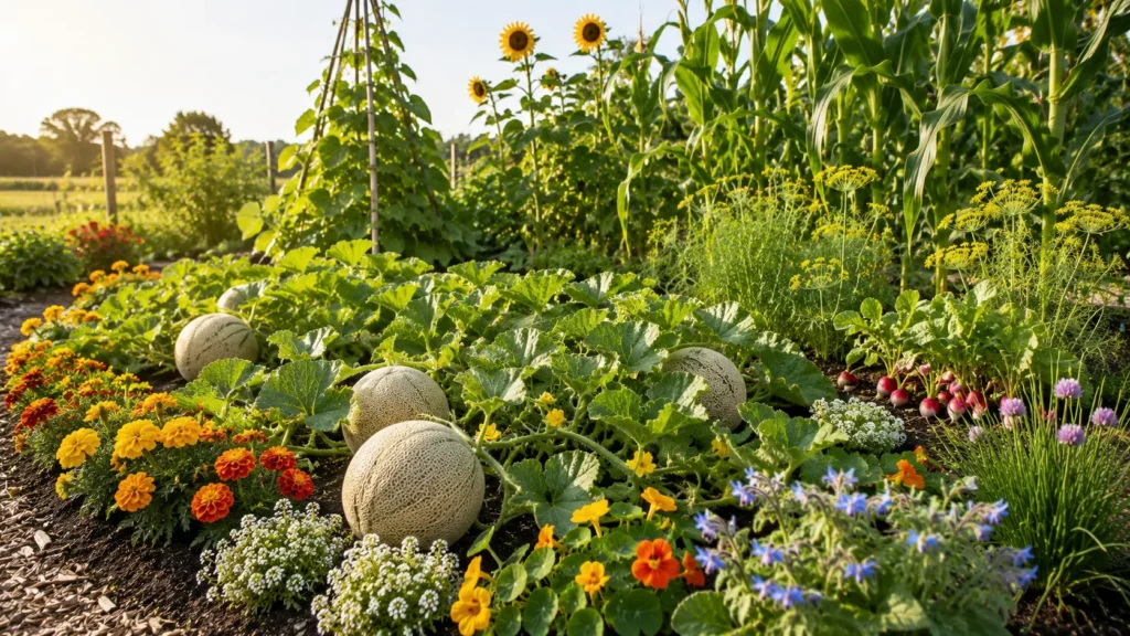 Cantaloupe Companion Planting Best Plants to Grow