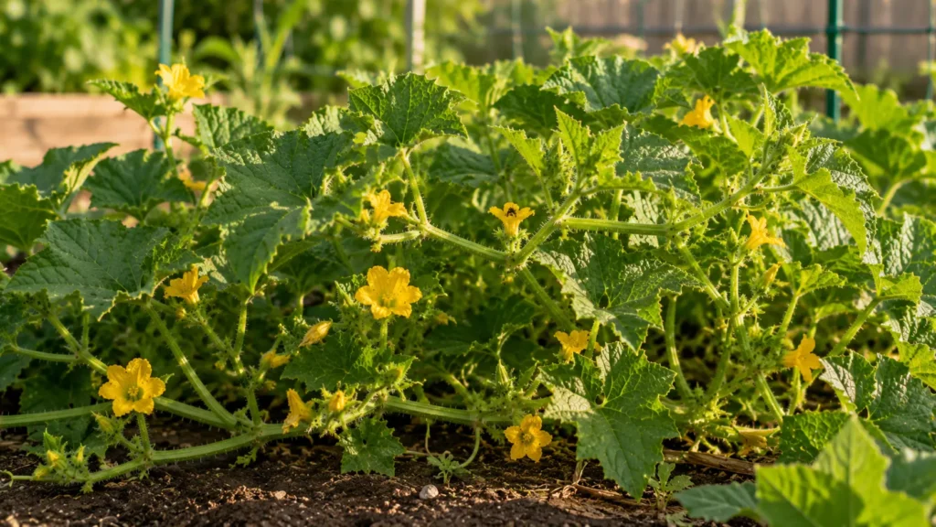 Cantaloupe Flowering but Not Fruit 9 Causes & Fixes