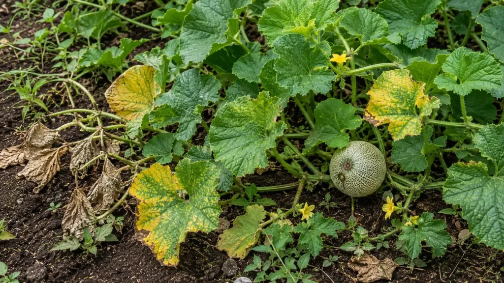 Cantaloupe Plant Problems, Causes and Solutions
