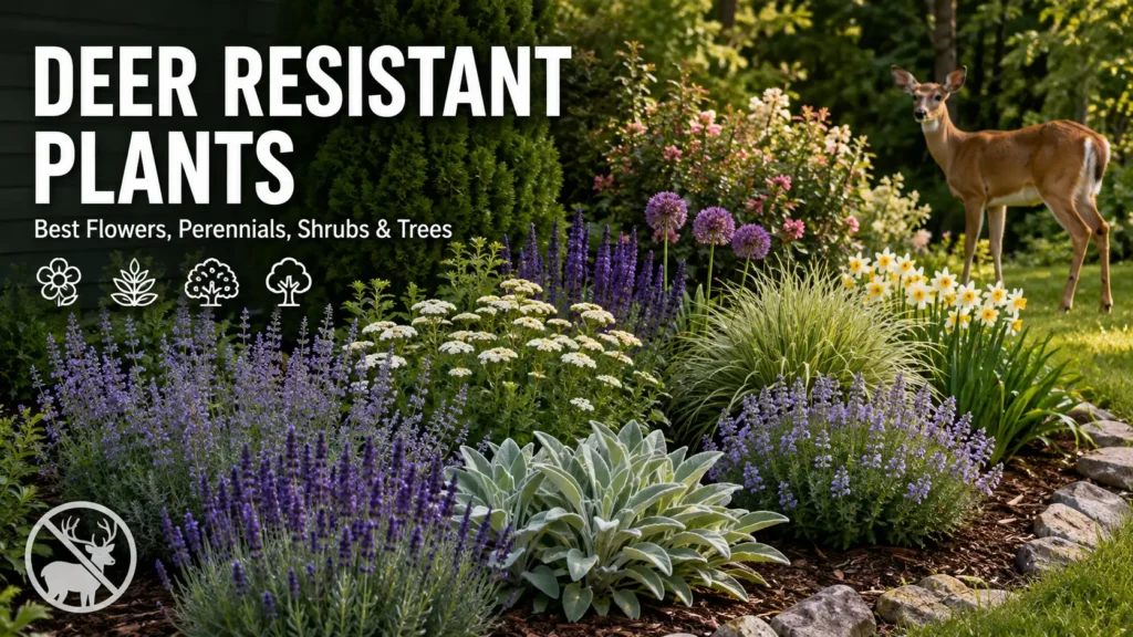 Deer Resistant Plants, Best Flowers, Shrubs & Trees
