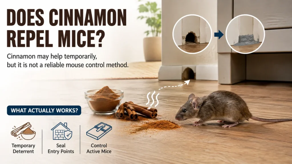 Does Cinnamon Repel Mice, What Actually Works