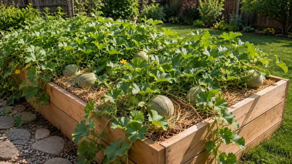 How to Grow Cantaloupe in Raised Beds