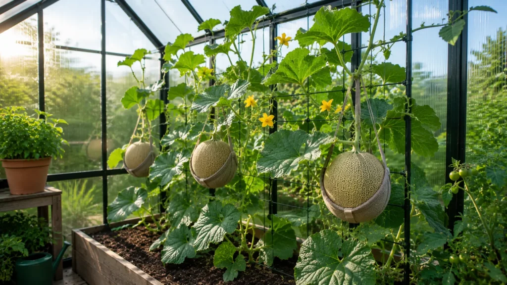 How to Grow Cantaloupe in a Greenhouse