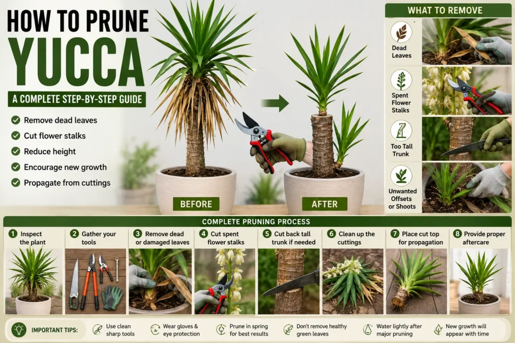 How to Prune Yucca Step-by-Step Guide to Trimming Yucca