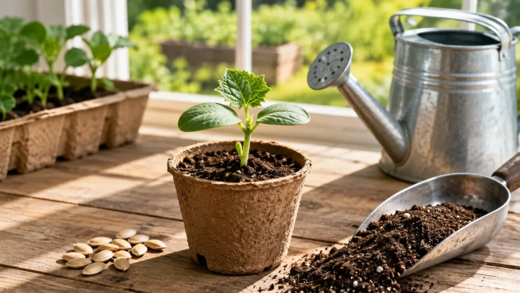How to Start Cantaloupe Seeds Indoors