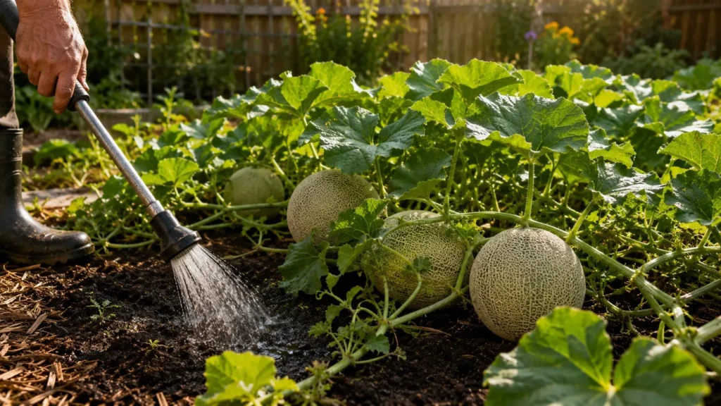 How to Water Cantaloupe for Healthy Plants and Fruit