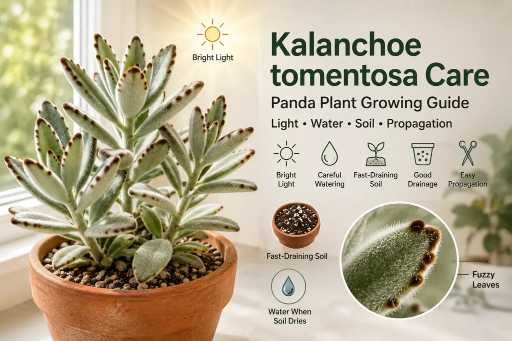 Kalanchoe Tomentosa Care Panda Plant Growing Guide