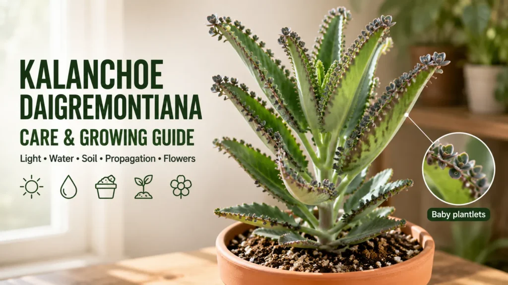 Kalanchoe daigremontiana Care How to Grow Mother of Thousands
