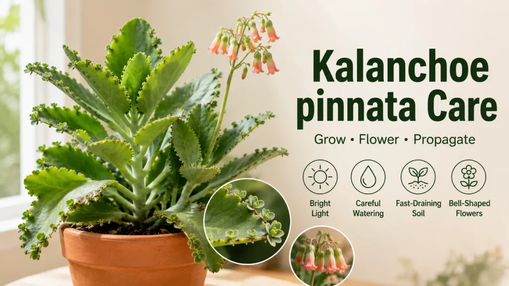 Kalanchoe pinnata Care Growing, Flowers & Propagation