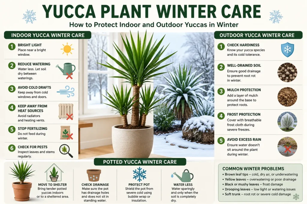 Yucca Plant Winter Care How to Protect Yuccas in Winter