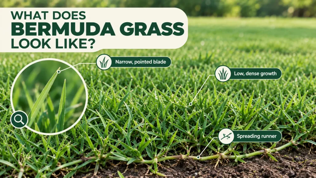 What Does Bermuda Grass Look Like