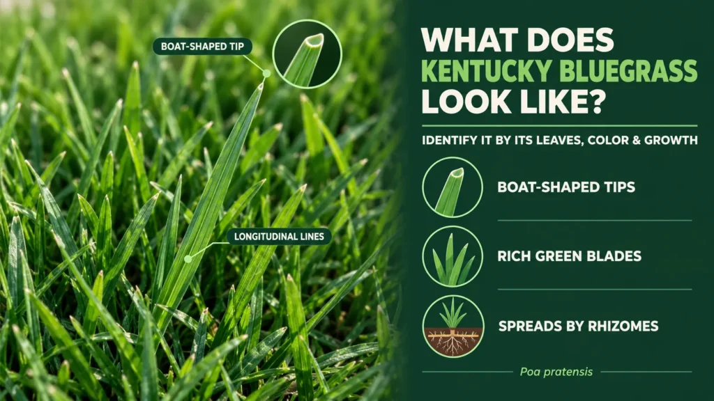 What Does Kentucky Bluegrass Look Like